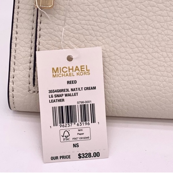 Michael Kors Reed Large Tote Bag And Wallet Set - Picture 13 of 13